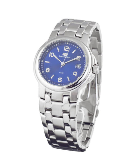 Time Force Silver Stainless Steel Dress Watch
