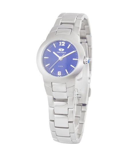 Time Force Silver Stainless Steel Dress Watch