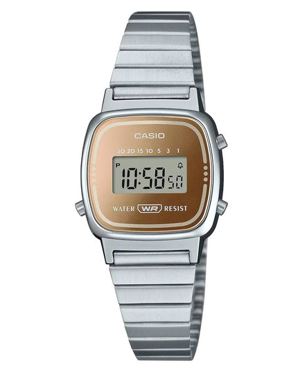 Casio Gray Stainless Steel Digital Watch