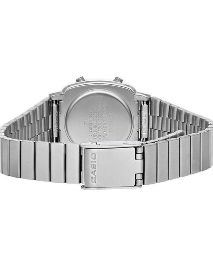 Casio Gray Stainless Steel Digital Watch