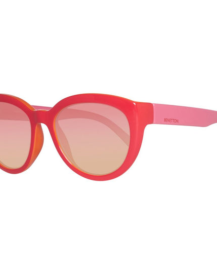Benetton Red Injected Sunglasses