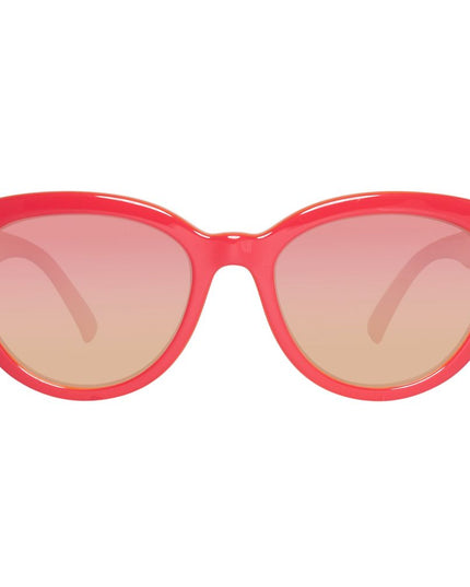 Benetton Red Injected Sunglasses