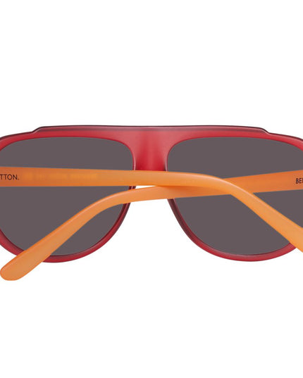 Benetton Red Injected Sunglasses