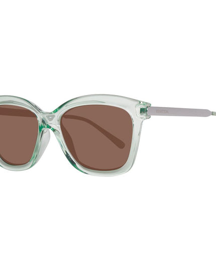 Benetton Green Resin Sunglasses