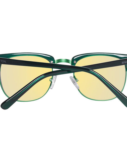 Benetton Green Acetate Sunglasses