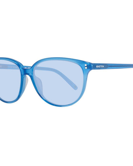 Benetton Blue Plastic Sunglasses