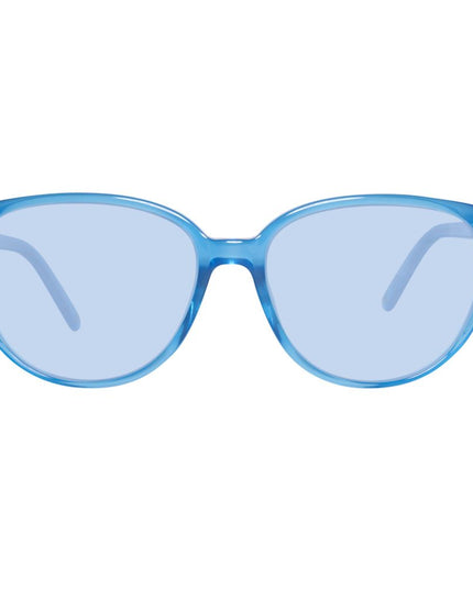 Benetton Blue Plastic Sunglasses