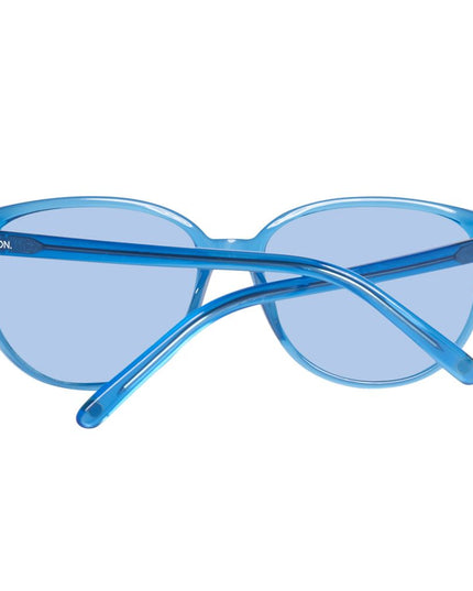 Benetton Blue Plastic Sunglasses