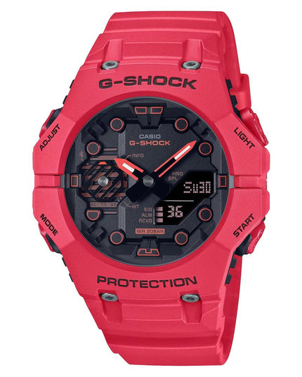 Casio Red Resin Sport Watch