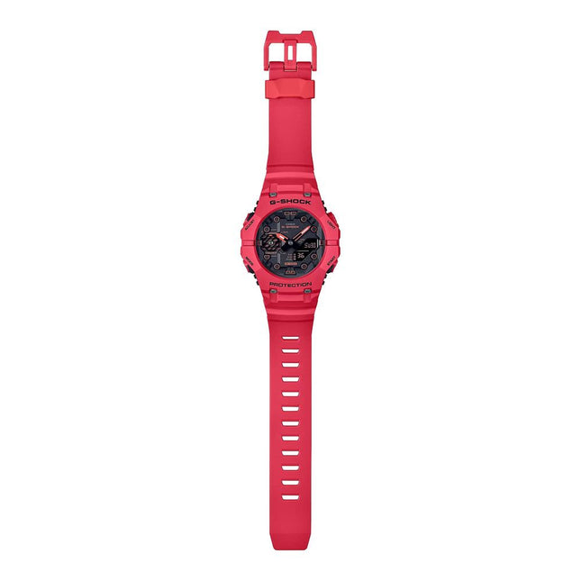 Casio Red Resin Sport Watch