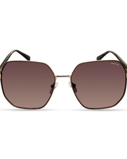Kenneth Cole Gold Metal Sunglasses