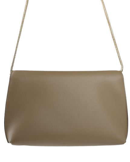 Giada Beige Leather Crossbody Bag