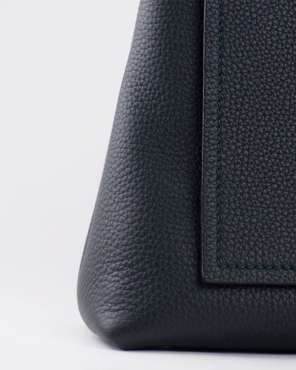 Giada Blue Leather Handbag