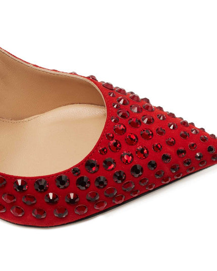 Sergio Rossi Red Calfskin Women Pump