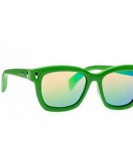 Italia Independent Green Rubber Sunglasses