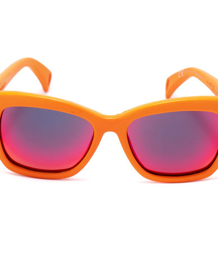 Italia Independent Red Acetate Sunglasses