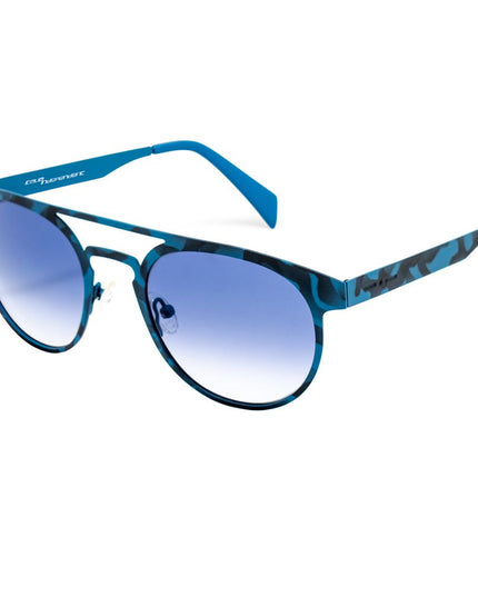 Italia Independent Blue Metal Sunglasses