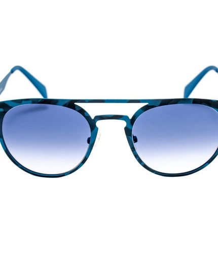 Italia Independent Blue Metal Sunglasses
