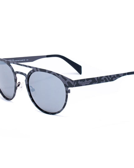 Italia Independent Gray Metal Sunglasses