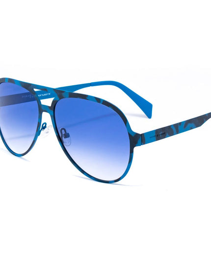 Italia Independent Blue Metal Sunglasses
