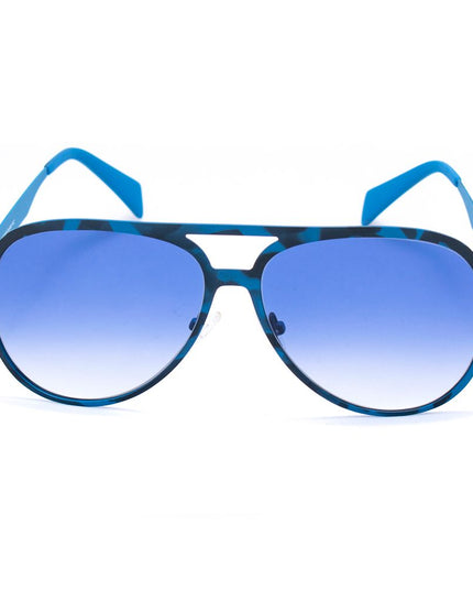 Italia Independent Blue Metal Sunglasses
