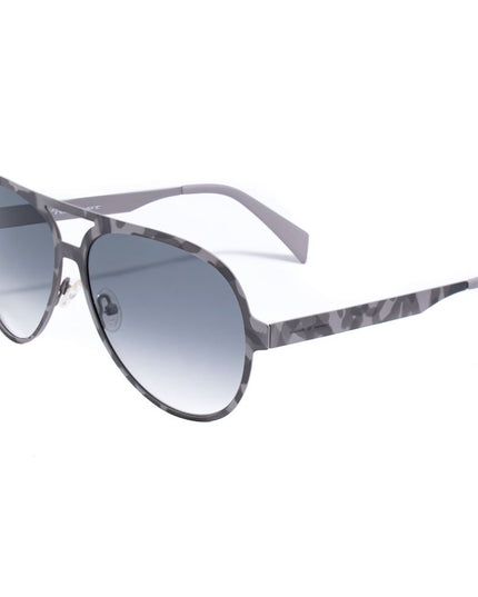 Italia Independent Gray Metal Sunglasses