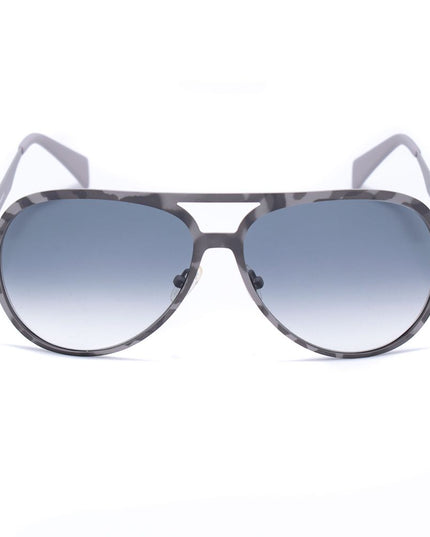 Italia Independent Gray Metal Sunglasses