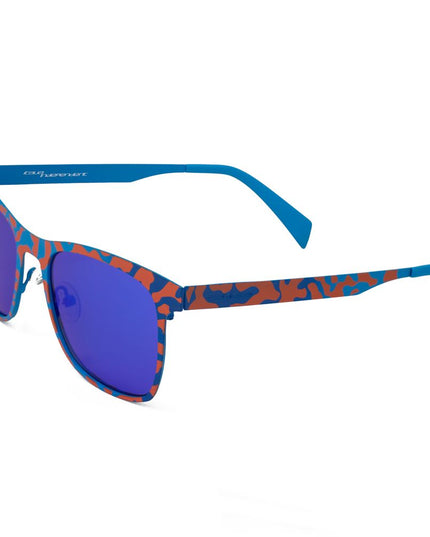 Italia Independent Blue Metal Sunglasses