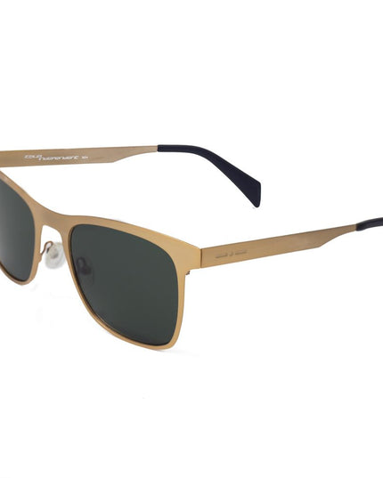 Italia Independent Gold Metal Sunglasses