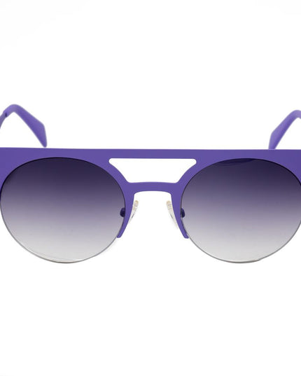 Italia Independent Purple Metal Sunglasses
