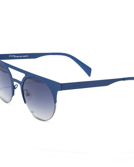 Italia Independent Blue Metal Sunglasses