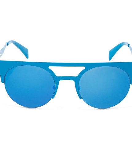 Italia Independent Blue Metal Sunglasses