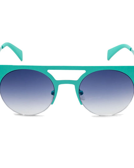 Italia Independent Blue Metal Sunglasses