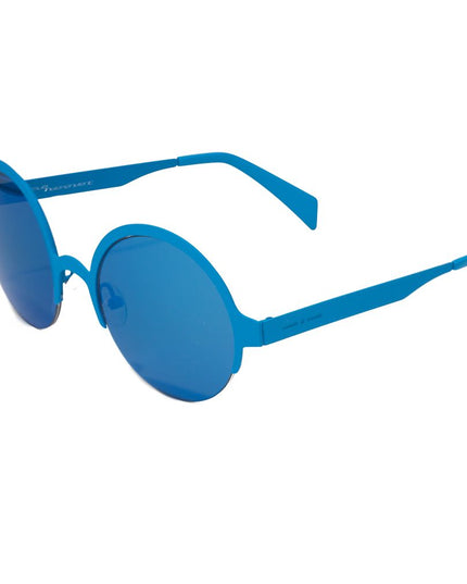 Italia Independent Blue Metal Sunglasses