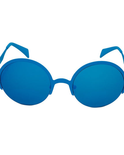 Italia Independent Blue Metal Sunglasses