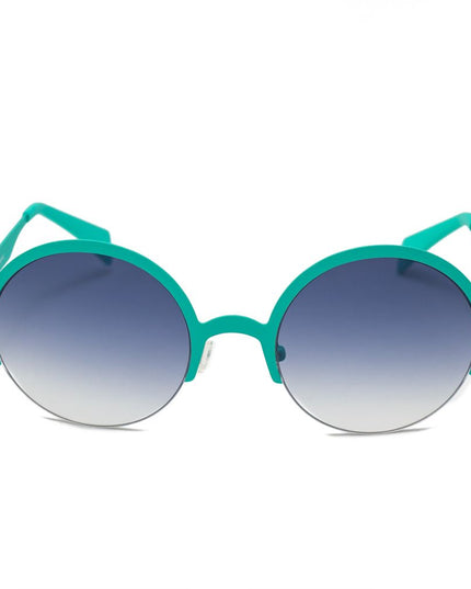 Italia Independent Blue Metal Sunglasses