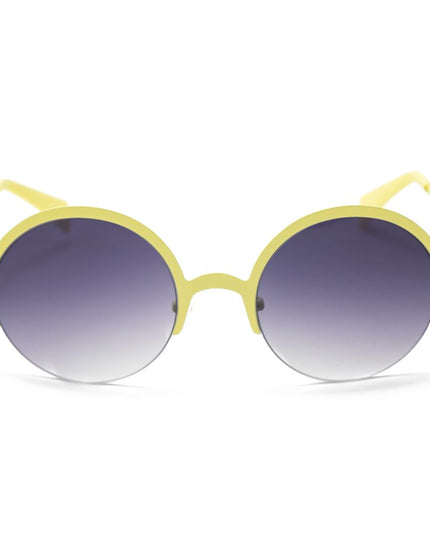 Italia Independent Yellow Metal Sunglasses