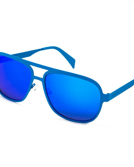 Italia Independent Blue Metal Sunglasses