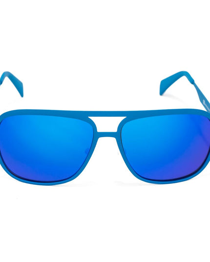 Italia Independent Blue Metal Sunglasses