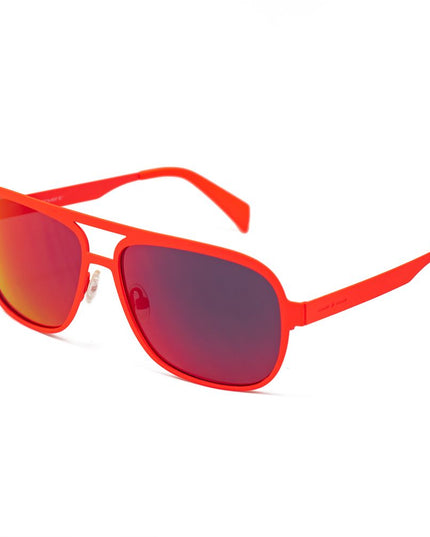 Italia Independent Gray Metal Sunglasses