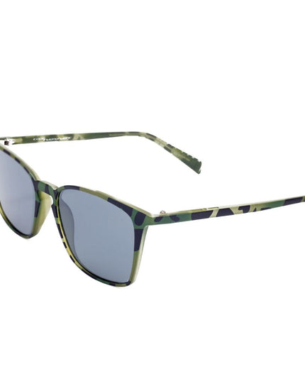 Italia Independent Green Acetate Sunglasses