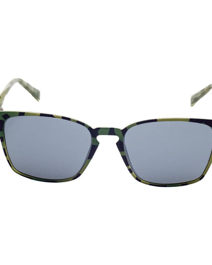 Italia Independent Green Acetate Sunglasses