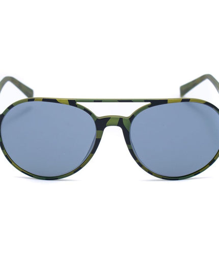 Italia Independent Green Acetate Sunglasses