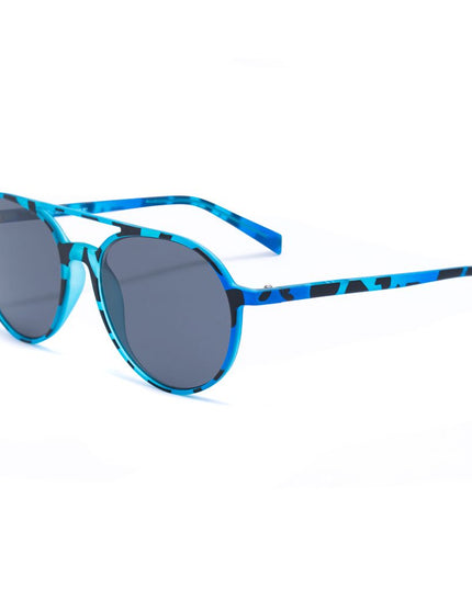Italia Independent Blue Acetate Sunglasses