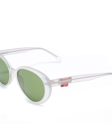 Italia Independent White Acetate Sunglasses
