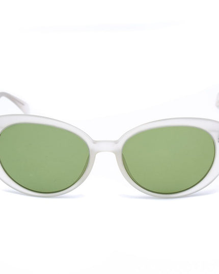 Italia Independent White Acetate Sunglasses