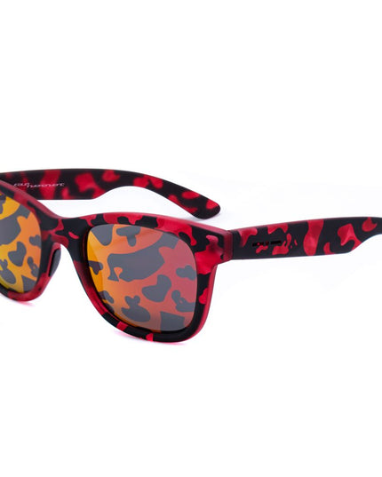 Italia Independent Red Acetate Sunglasses