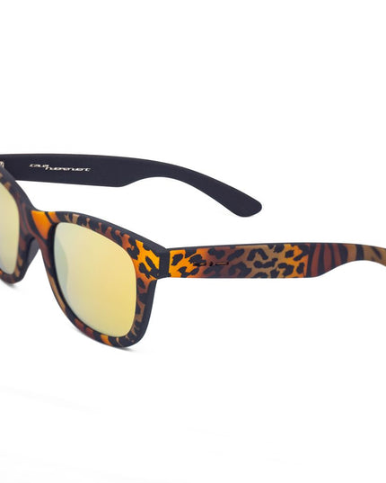 Italia Independent Orange Acetate Sunglasses