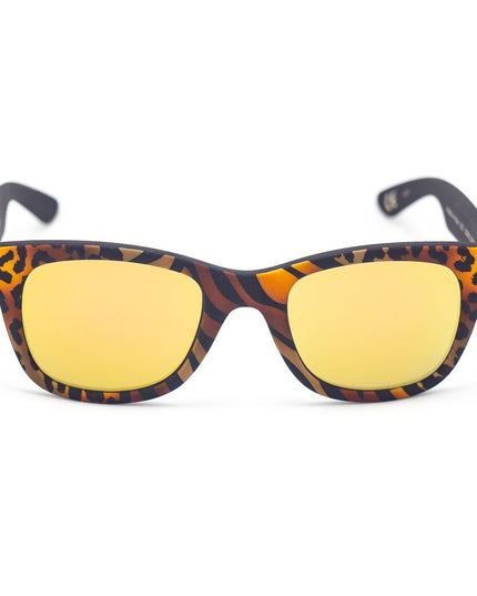 Italia Independent Orange Acetate Sunglasses