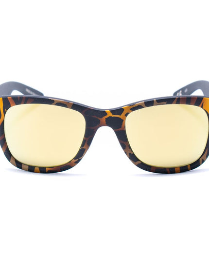 Italia Independent Orange Acetate Sunglasses